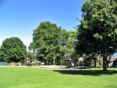 a picture of Pandora park at Pandora and Hastings, Vancouver, Canada